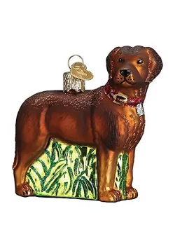 Hot Sale 😉 Old World 🎅 Christmas Standing Chocolate Lab ❤️