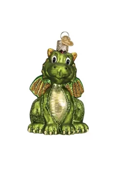 Discount ✔️ Old World 🎅 Christmas 12575 Glass Blown Little Dragon Ornament 🥰 -Old World Christmas Shop Belk 251
