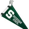 Cheap ✨ Old World 🎅 Christmas Pennant Glass Blown Ornament (Michigan State Spartans) 🎉 -Old World Christmas Shop Belk 2546