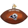 Discount 👍 Old World 🎄 Christmas Los Angeles Rams Football Ornament For 🎄 Christmas Tree 🎁