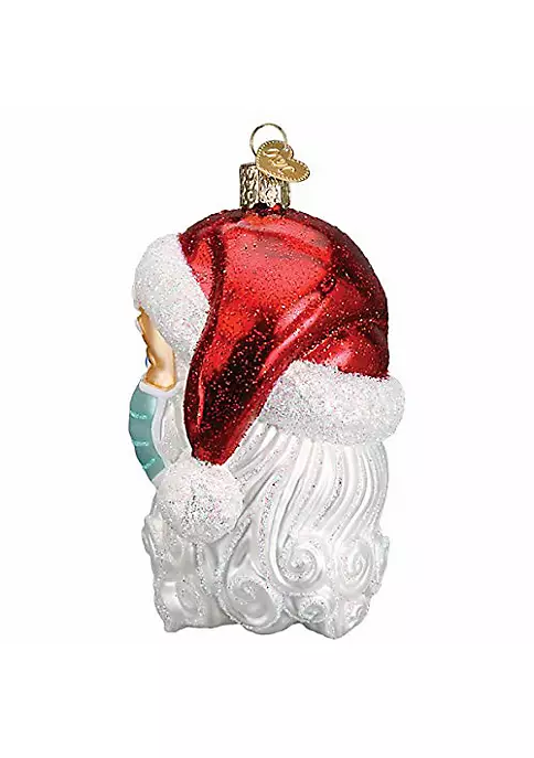 Wholesale π€© Old World π Christmas Glass Blown Ornament Santa w/Face Mask (#40319) β 5 Wholesale π€© Old World π Christmas Glass Blown Ornament Santa w/Face Mask (#40319) β - Image 3