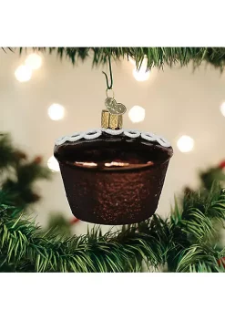 Discount ⌛ Old World 🎅 Christmas (#32438) Hostess Cupcake Glassblown Ornament 🎁