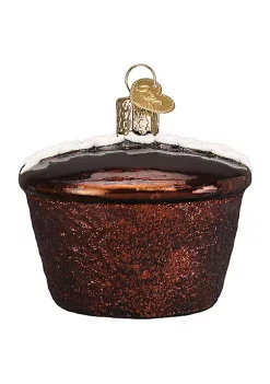 Discount ⌛ Old World 🎅 Christmas (#32438) Hostess Cupcake Glassblown Ornament 🎁 -Old World Christmas Shop Belk 2587