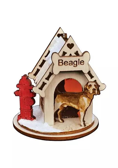 Budget π Old World π Christmas Ginger Cottages K-9 πΆ Doghouse-Beagle K9101 Ornament, Multi (#81000) 𧨠6 Budget π Old World π Christmas Ginger Cottages K-9 πΆ Doghouse-Beagle K9101 Ornament, Multi (#81000) 𧨠- Image 4