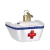 Top 10 🔥 Old World 🎄 Christmas 36146 Glass Blown Nurse???s Cap Ornament 🧨 -Old World Christmas Shop Belk 2630