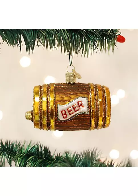 Brand new ๐ Old World ๐ Christmas Glass Blown Ornament (#32064) Beer Keg, 3.5" ๐ 4 Brand new ๐ Old World ๐ Christmas Glass Blown Ornament (#32064) Beer Keg, 3.5" ๐ - Image 2