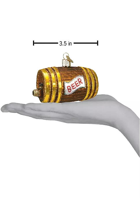 Brand new ๐ Old World ๐ Christmas Glass Blown Ornament (#32064) Beer Keg, 3.5" ๐ 5 Brand new ๐ Old World ๐ Christmas Glass Blown Ornament (#32064) Beer Keg, 3.5" ๐ - Image 3