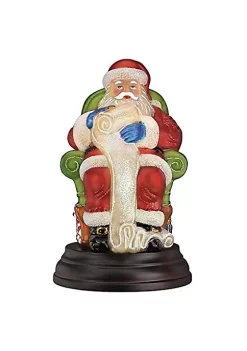 Hot Sale ✔️ Old World ❄ Christmas 529778 Glass Blown Santa Checking His List Light Ornament 😀 -Old World Christmas Shop Belk 2689