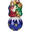 Top 10 👍 Old World 🎅 Christmas 50010 Glass Blown Nativity Tree Top Ornament 🤩