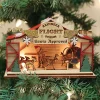 Outlet ⌛ Old World 🎅 Christmas Ginger Cottages (#80038) Reindeer Flight School Wooden ornament 😍 -Old World Christmas Shop Belk 2711