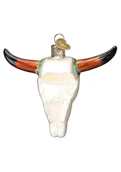 Best Sale 👏 Old World ❄ Christmas Ornaments Southwestern Steer Skull Glass Blown Ornaments for ❄ Christmas Tree ✨ 9 Best Sale 👏 Old World ❄ Christmas Ornaments Southwestern Steer Skull Glass Blown Ornaments for ❄ Christmas Tree ✨ -Old World Christmas Shop Belk 2756