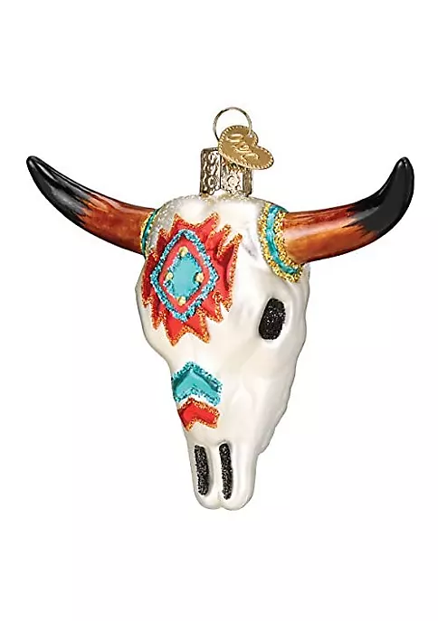 Best Sale 👏 Old World ❄ Christmas Ornaments Southwestern Steer Skull Glass Blown Ornaments for ❄ Christmas Tree ✨ 7 Best Sale 👏 Old World ❄ Christmas Ornaments Southwestern Steer Skull Glass Blown Ornaments for ❄ Christmas Tree ✨ - Image 5