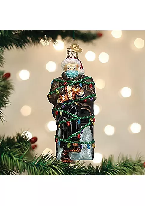 Outlet 🎉 Old World 🎁 Christmas Glass Blown Ornaments (#24204) Where's Bernie? 5" 😍 4 Outlet 🎉 Old World 🎁 Christmas Glass Blown Ornaments (#24204) Where's Bernie? 5" 😍 - Image 2