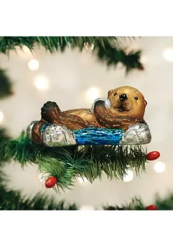 New β Old World π Christmas 12506 Glass Blown Floating Sea Otter Ornament π 8 New β Old World π Christmas 12506 Glass Blown Floating Sea Otter Ornament π -Old World Christmas Shop Belk 2784