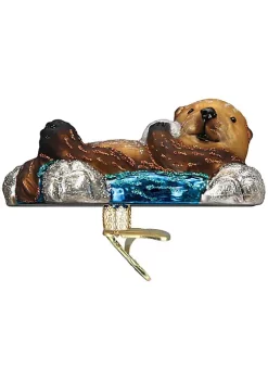 New β Old World π Christmas 12506 Glass Blown Floating Sea Otter Ornament π 9 New β Old World π Christmas 12506 Glass Blown Floating Sea Otter Ornament π -Old World Christmas Shop Belk 2785
