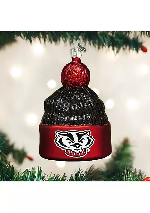 Outlet ๐ฏ Old World ๐ Christmas Glass Blown Ornament (#60814) Wisconsin Beanie, 4.5" ๐ 5 Outlet ๐ฏ Old World ๐ Christmas Glass Blown Ornament (#60814) Wisconsin Beanie, 4.5" ๐ - Image 3