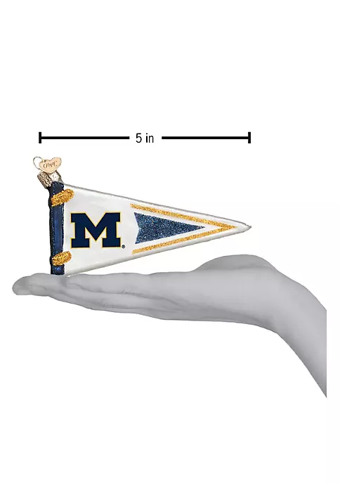 Outlet β¨ Old World π
Christmas Glass Blown Ornament (#60706) Michigan Pennant, 5" π 5 Outlet β¨ Old World π
Christmas Glass Blown Ornament (#60706) Michigan Pennant, 5" π - Image 3