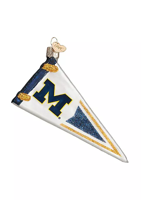 Outlet β¨ Old World π
Christmas Glass Blown Ornament (#60706) Michigan Pennant, 5" π 6 Outlet β¨ Old World π
Christmas Glass Blown Ornament (#60706) Michigan Pennant, 5" π - Image 4