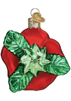 Best reviews of 😍 Old World 🎅 Christmas Glass Blown Red Rose Ornament 🛒 -Old World Christmas Shop Belk 2833