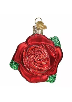 Best reviews of 😍 Old World 🎅 Christmas Glass Blown Red Rose Ornament 🛒 -Old World Christmas Shop Belk 2836
