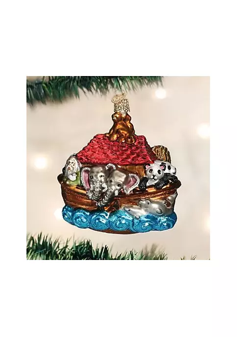 Promo 🥰 Old World 🎁 Christmas Noah's Ark Ornament ⌛ 4 Promo 🥰 Old World 🎁 Christmas Noah's Ark Ornament ⌛ - Image 2