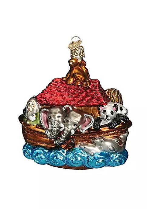 Promo 🥰 Old World 🎁 Christmas Noah's Ark Ornament ⌛ 5 Promo 🥰 Old World 🎁 Christmas Noah's Ark Ornament ⌛ - Image 3