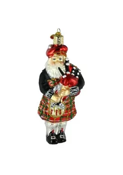 Hot Sale 💯 Old World 🎁 Christmas Highland Santa Glass Blown Ornament ❤️ -Old World Christmas Shop Belk 2883