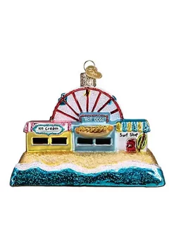 Cheap 💯 Old World ❄ Christmas Glass Blown Ornament Beachscape (#20126) 🎁 -Old World Christmas Shop Belk 2895