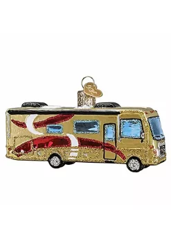 New ⌛ Old World 🔔 Christmas 46092 Glass Blown Class A Motorhome Ornament 🥰