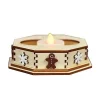 Buy 👍 Old World 🎄 Christmas Ginger Cottages Snowflake (GCD105S) Tealight Display, Multi (#83002) 🔔 -Old World Christmas Shop Belk 2916