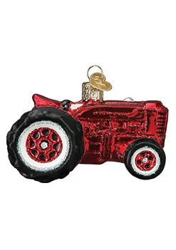 Top 10 ✔️ Old World 🎁 Christmas Glass Blown Ornament, (#46099) Old Farm Tractor, 3.75" 🌟 -Old World Christmas Shop Belk 2942