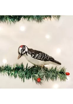 Discount 🔔 Old World 🎅 Christmas Hairy Woodpecker Glass Blown Hanging Ornament 🌟 -Old World Christmas Shop Belk 2946