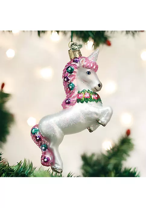 Discount ๐ฏ Old World ๐ Christmas Blown Prancing Unicorn Glass Ornament ๐ 4 Discount ๐ฏ Old World ๐ Christmas Blown Prancing Unicorn Glass Ornament ๐ - Image 2