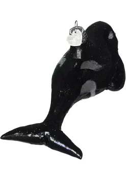 Wholesale 🛒 Old World 🎄 Christmas 12252 Glass Blown Orca Whale Ornament ❤️ 7 Wholesale 🛒 Old World 🎄 Christmas 12252 Glass Blown Orca Whale Ornament ❤️ -Old World Christmas Shop Belk 2967