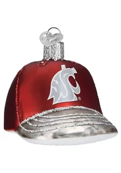 Cheapest 🌟 Old World 🎁 Christmas Hanging Glass Ornament, WSU ⚾ Baseball Cap 🥰