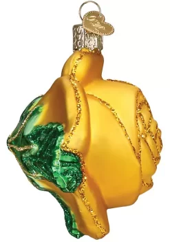 Best Sale ⭐ Old World 🎁 Christmas Yellow Rose Hanging Tree Ornament ✔️ -Old World Christmas Shop Belk 2990