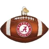 Buy ❤️ Old World 🎄 Christmas 60100 Glass Blown Alabama Football Ornament ⭐