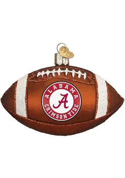 Buy ❤️ Old World 🎄 Christmas 60100 Glass Blown Alabama Football Ornament ⭐ -Old World Christmas Shop Belk 2995
