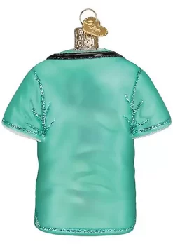 Cheap 👏 Old World ❄ Christmas 36273 Glass Blown Scrubs Ornament 🥰 -Old World Christmas Shop Belk 3001