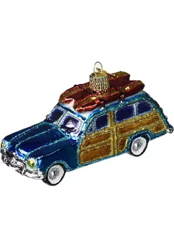 Hot Sale ✨ Old World 🔔 Christmas Surf's up Wagon Glass Blown Ornament ❤️ -Old World Christmas Shop Belk 3006