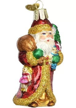 Cheapest 🎁 Old World 🎄 Christmas 40040 Glass Blown Father 🎄 Christmas with Gifts Ornament 🌟 -Old World Christmas Shop Belk 3015