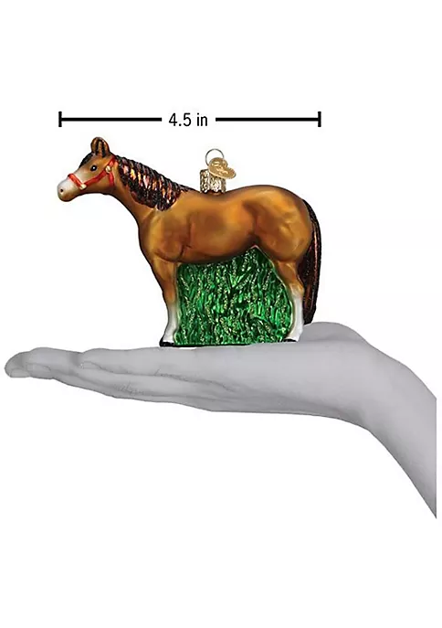 Budget ๐ Old World ๐ Christmas 12571 Glass Blown Quarter Horse Ornament ๐ฏ 6 Budget ๐ Old World ๐ Christmas 12571 Glass Blown Quarter Horse Ornament ๐ฏ - Image 4