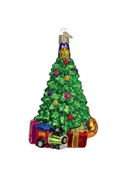 Best Pirce 😉 Old World 🎄 Christmas Morning Tree Glass Blown Ornament 😍