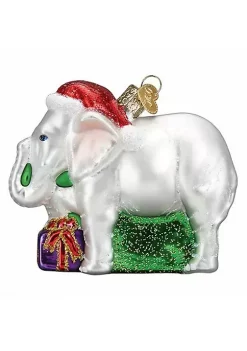 Buy 🥰 Old World 🎄 Christmas Glass Blown Ornaments White Elephant (#12592) ✨