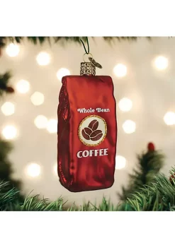 Best Sale ⌛ Old World 🎄 Christmas Bag of Coffee Beans 👏 -Old World Christmas Shop Belk 3045