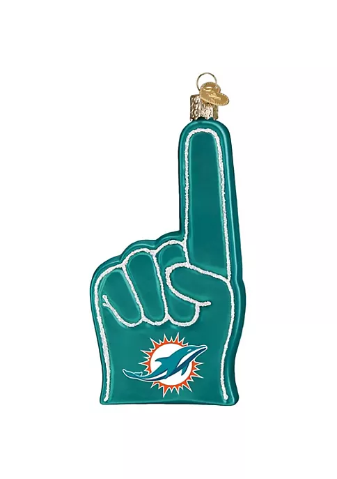 Deals β Old World π Christmas Miami Dolphins Foam Finger Ornament For π Christmas Tree π₯° 3 Deals β Old World π Christmas Miami Dolphins Foam Finger Ornament For π Christmas Tree π₯°