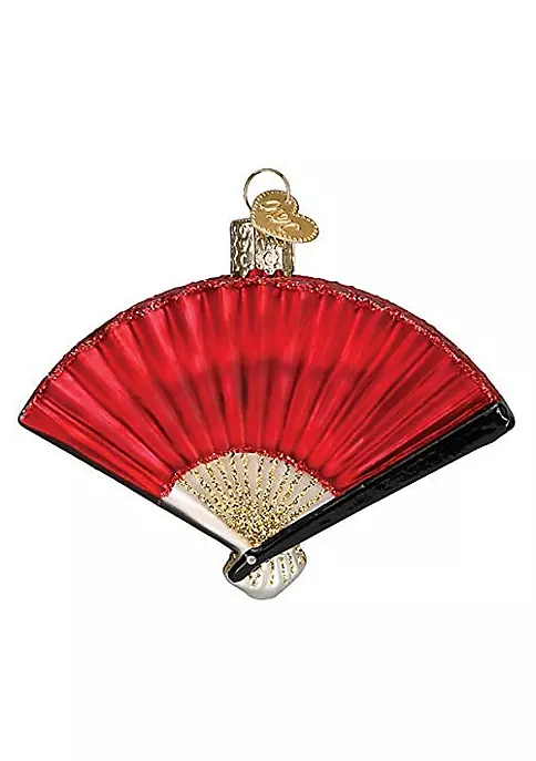 Best Pirce ๐งจ Old World โ Christmas Ornaments Folding Fan Glass Blown Ornaments for โ Christmas Tree ๐ 4 Best Pirce ๐งจ Old World โ Christmas Ornaments Folding Fan Glass Blown Ornaments for โ Christmas Tree ๐ - Image 2