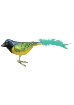 New 🎁 Old World 🎄 Christmas Green Jay Glass Blown Ornament For 🎄 Christmas Tree 💯 -Old World Christmas Shop Belk 312