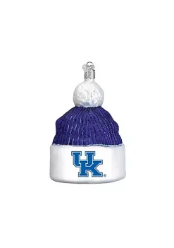Budget 🧨 Old World 🎁 Christmas Glass Blown Ornament (#62514) Kentucky Beanie, 4.5" 🛒 -Old World Christmas Shop Belk 3134