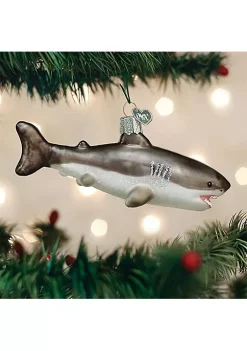 Buy ⌛ Old World 🎅 Christmas Great White Shark 😉 -Old World Christmas Shop Belk 3154